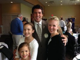 Jon and family at his Presidential initiation.